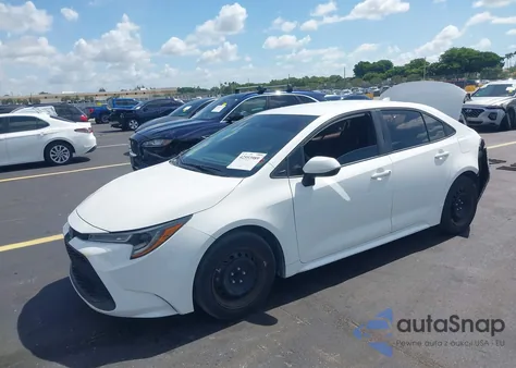 2021 Toyota Corolla Le из США, поврежденный, VIN 5YFEPMAEXMP257763